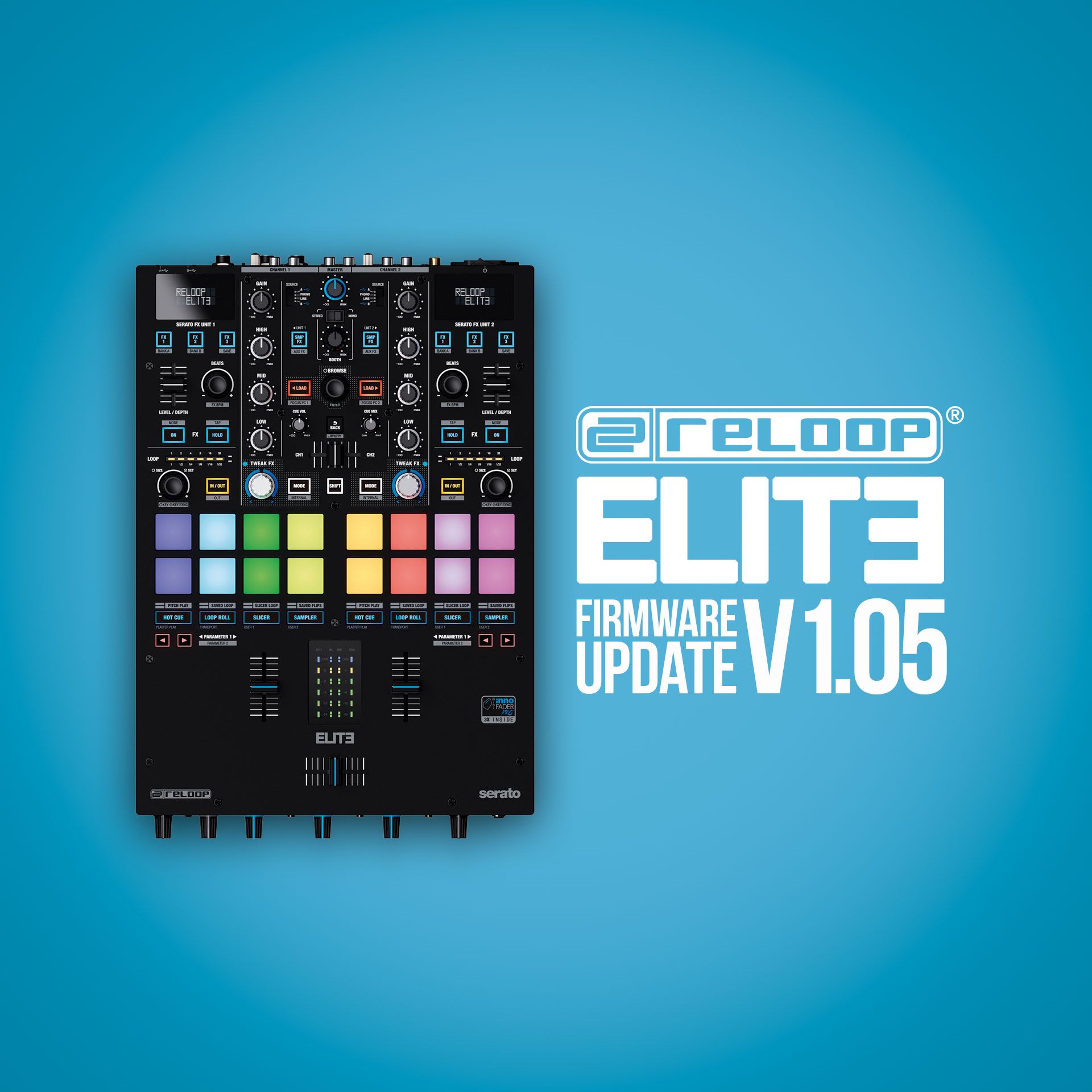 NEW ELITE firmware V1.05 available!
