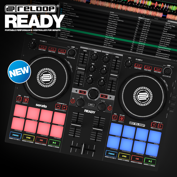 NEW: Reloop Ready- Portable Performance Controller for Serato