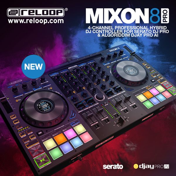 NEW: Reloop Mixon 8 Pro